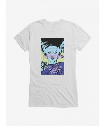 Bride of Frankenstein Monster Girls Tee - Lightweight Cotton