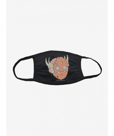 Depressed Monsters Unisex Anti-microbial Face Mask - Black