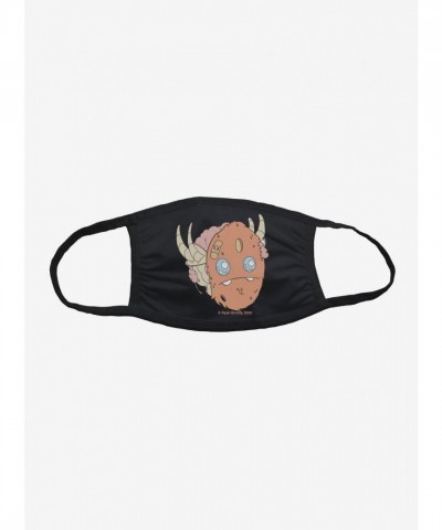 Depressed Monsters Unisex Anti-microbial Face Mask - Black