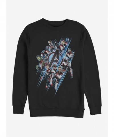 Marvel Avengers: Endgame Iconic Black Suit Up Sweatshirt for Men