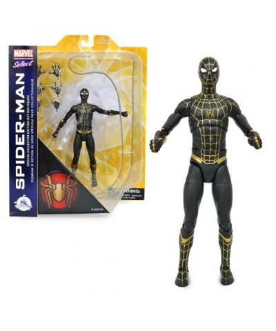 Spider-Man: No Way Home Black Suit 7-Inch Marvel Select Action Figure