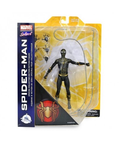 Spider-Man: No Way Home Black Suit 7-Inch Marvel Select Action Figure