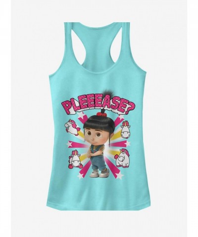 Agnes Please Girls Tank Top - Grey