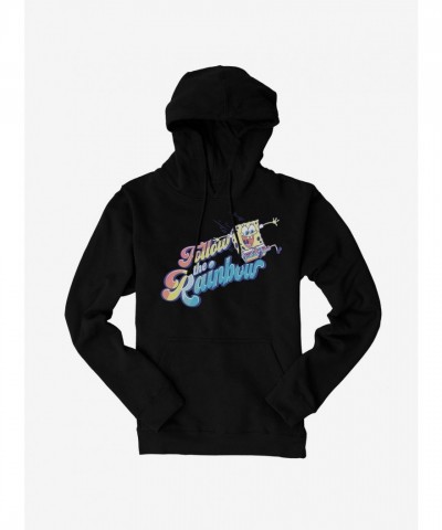 SpongeBob SquarePants Rainbow Follow Hoodie for Men