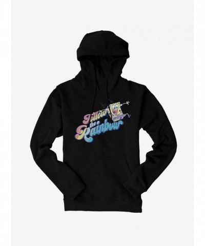 SpongeBob SquarePants Rainbow Follow Hoodie for Men