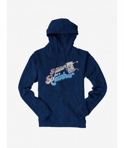 SpongeBob SquarePants Rainbow Follow Hoodie for Men