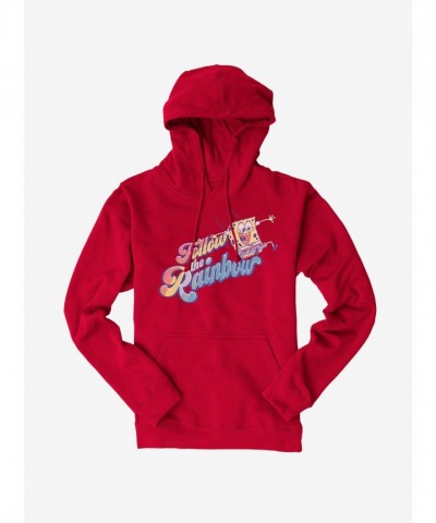 SpongeBob SquarePants Rainbow Follow Hoodie for Men