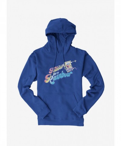 SpongeBob SquarePants Rainbow Follow Hoodie for Men