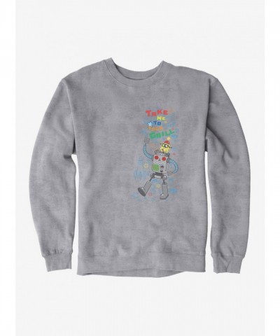 SpongeBob SquarePants Men's Comfortable Take Me To Your Grill Hoodie