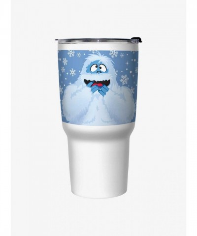 Rudolph Red Nose Reindeer Travel Mug - White 27oz Stainless Steel