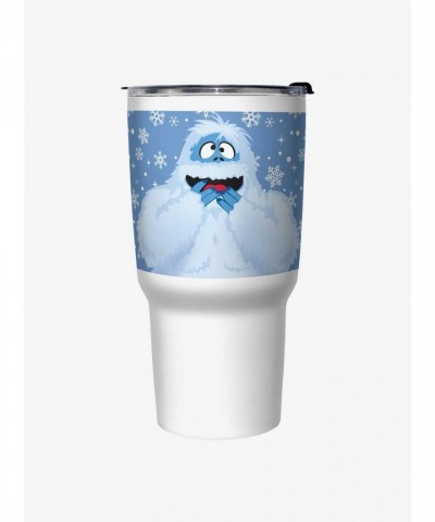 Rudolph Red Nose Reindeer Travel Mug - White 27oz Stainless Steel