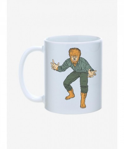 Universal Monsters The Wolfman Ceramic Mug - 11oz White Attack Design