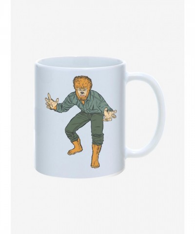 Universal Monsters The Wolfman Ceramic Mug - 11oz White Attack Design