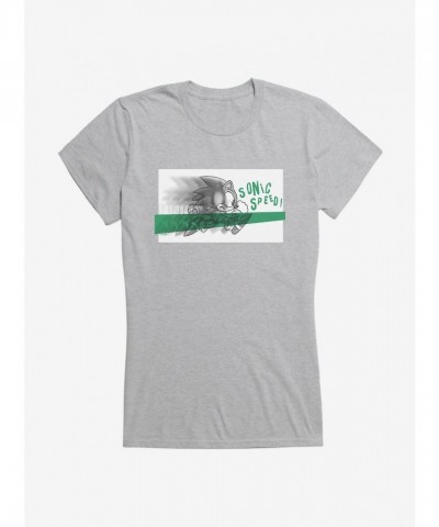 Sonic Speed Run Graphic Tee for Girls