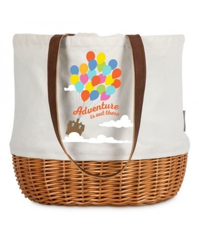 Up Basket Tote Adventure Canvas Wicker Picnic Bag