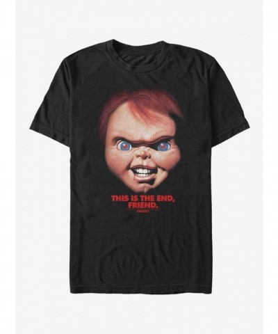 Chucky T-Shirt - The End Design in Black