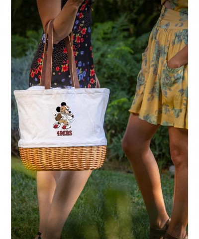 Disney Mickey Mouse NFL San Francisco 49ers Willow & Canvas Tote Bag