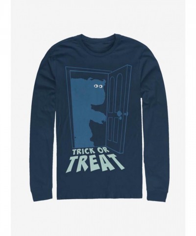 Disney Pixar Monsters University Sully's Treat Unisex Long Sleeve T-Shirt - Blue