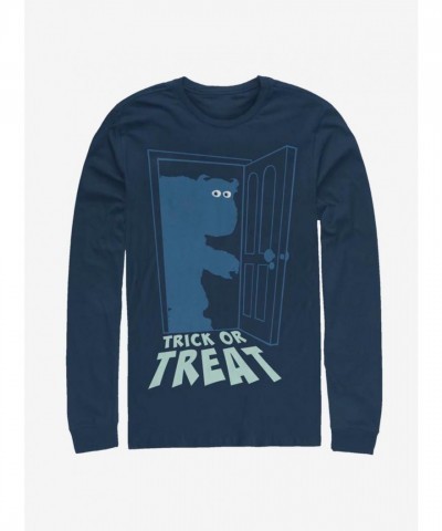 Disney Pixar Monsters University Sully's Treat Unisex Long Sleeve T-Shirt - Blue