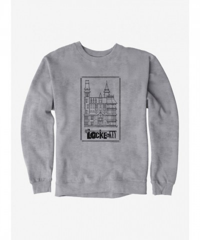 Locke And Key Blueprint Design Unisex Sweatshirt