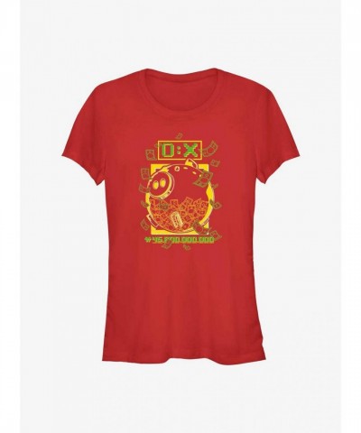 Squid Game Reward Girls T-Shirt - Junior Red