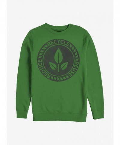Disney Pixar Wall-E Vegimatic Green Cotton Blend Men's Sweatshirt