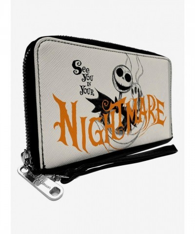 The Nightmare Before Christmas Jack Zip-Around Wallet - Vegan Leather Essentials