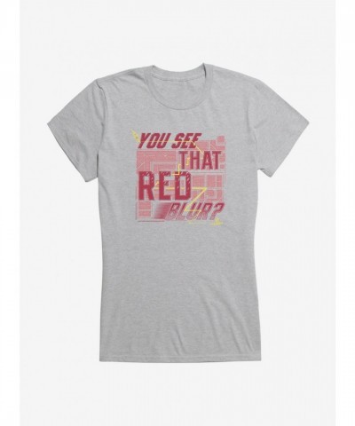 The Flash Red Blur Graphic Tee for Girls