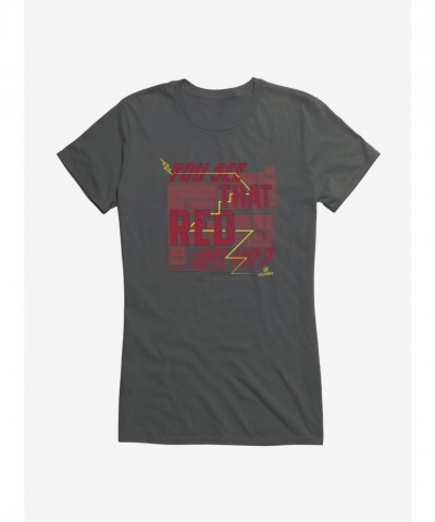 The Flash Red Blur Graphic Tee for Girls