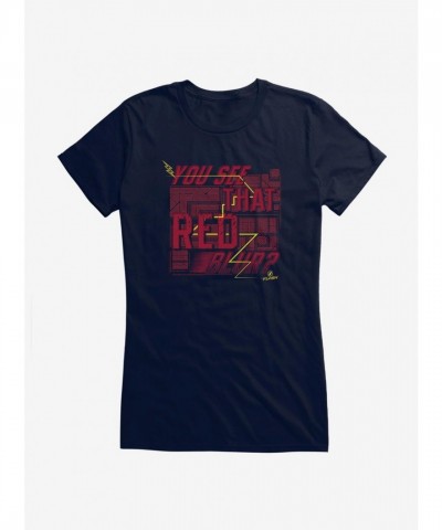 The Flash Red Blur Graphic Tee for Girls