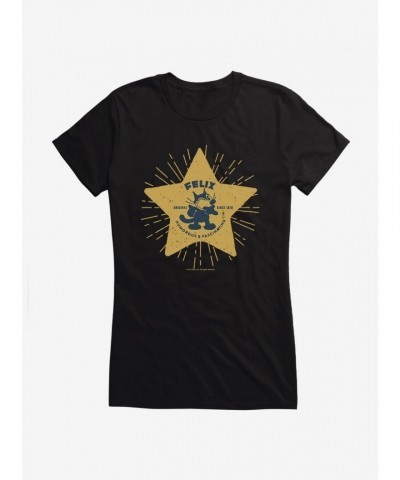 Felix Cat Star Logo Junior Girls T-Shirt