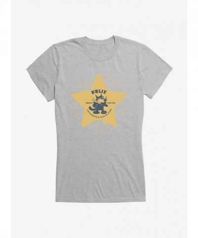 Felix Cat Star Logo Junior Girls T-Shirt