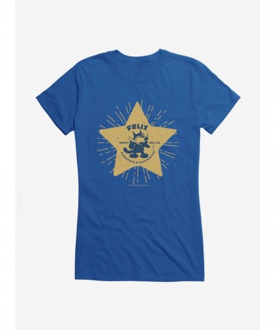 Felix Cat Star Logo Junior Girls T-Shirt