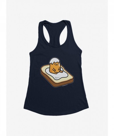 Gudetama Inspired Girls' Cotton Blend Tank Top
