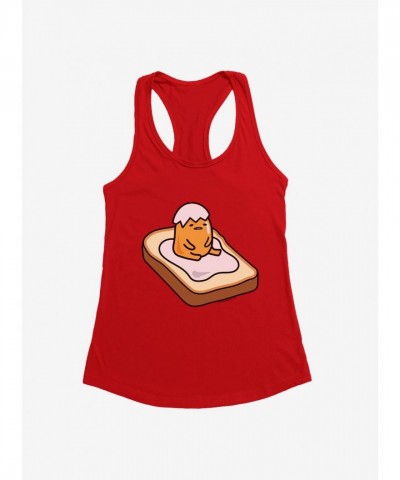 Gudetama Inspired Girls' Cotton Blend Tank Top