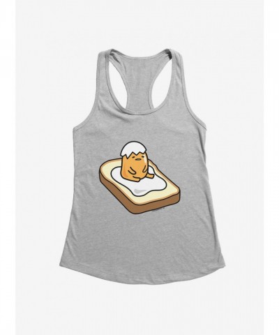 Gudetama Inspired Girls' Cotton Blend Tank Top
