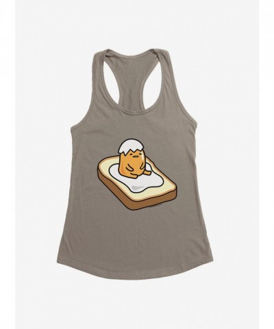 Gudetama Inspired Girls' Cotton Blend Tank Top