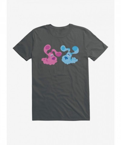 Blue's Clues Magenta and Blue Playful T-Shirt for Men