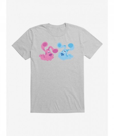 Blue's Clues Magenta and Blue Playful T-Shirt for Men
