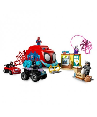 LEGO Spidey and Amazing Friends Mobile Headquarters 10791 - Action on Wheels