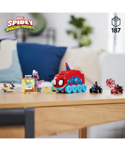 LEGO Spidey and Amazing Friends Mobile Headquarters 10791 - Action on Wheels