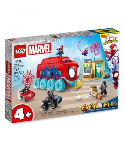 LEGO Spidey and Amazing Friends Mobile Headquarters 10791 - Action on Wheels