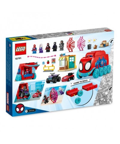 LEGO Spidey and Amazing Friends Mobile Headquarters 10791 - Action on Wheels
