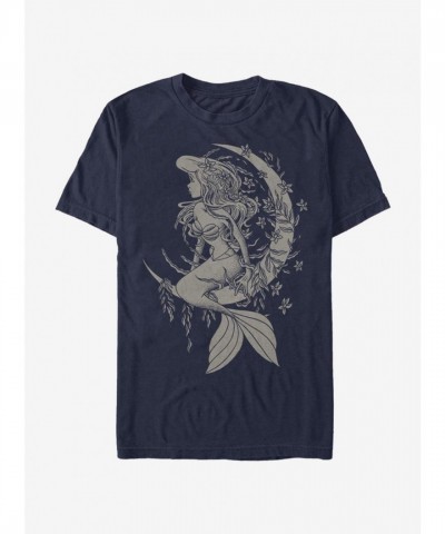 Disney Little Mermaid T-Shirt for Men in Space Theme