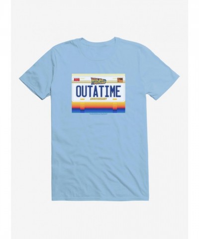 Back To The Future Authentic Time Travel T-Shirt for Men