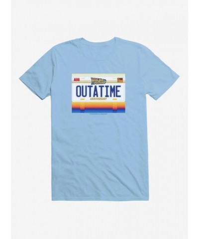 Back To The Future Authentic Time Travel T-Shirt for Men