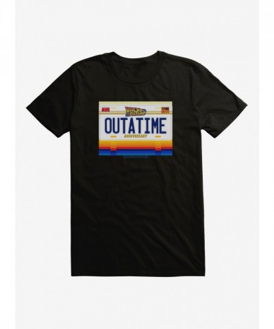 Back To The Future Authentic Time Travel T-Shirt for Men