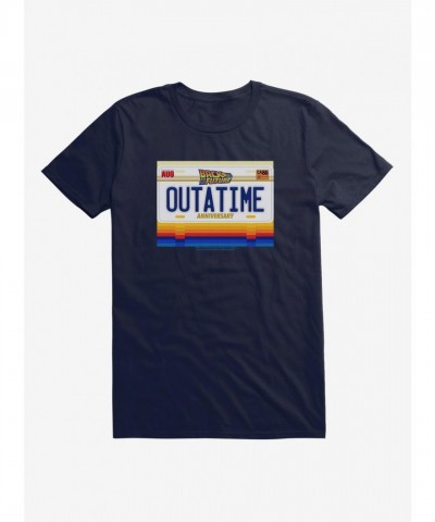Back To The Future Authentic Time Travel T-Shirt for Men