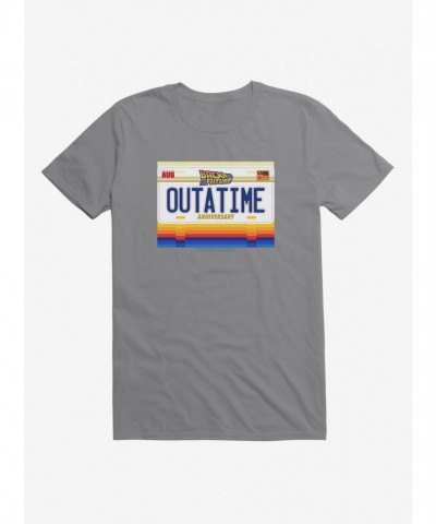 Back To The Future Authentic Time Travel T-Shirt for Men