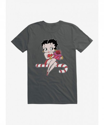 Betty Boop Candy Cane Unisex T-Shirt
